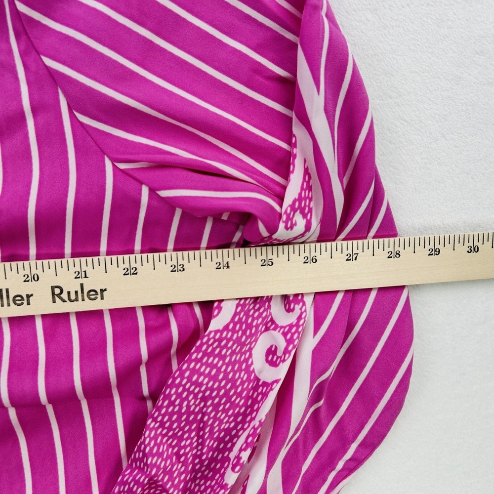 Bob Mackie Shirt Womens Extra Large Pink Button Up Western Cowboy Ladies NEW! - Picture 5 of 16